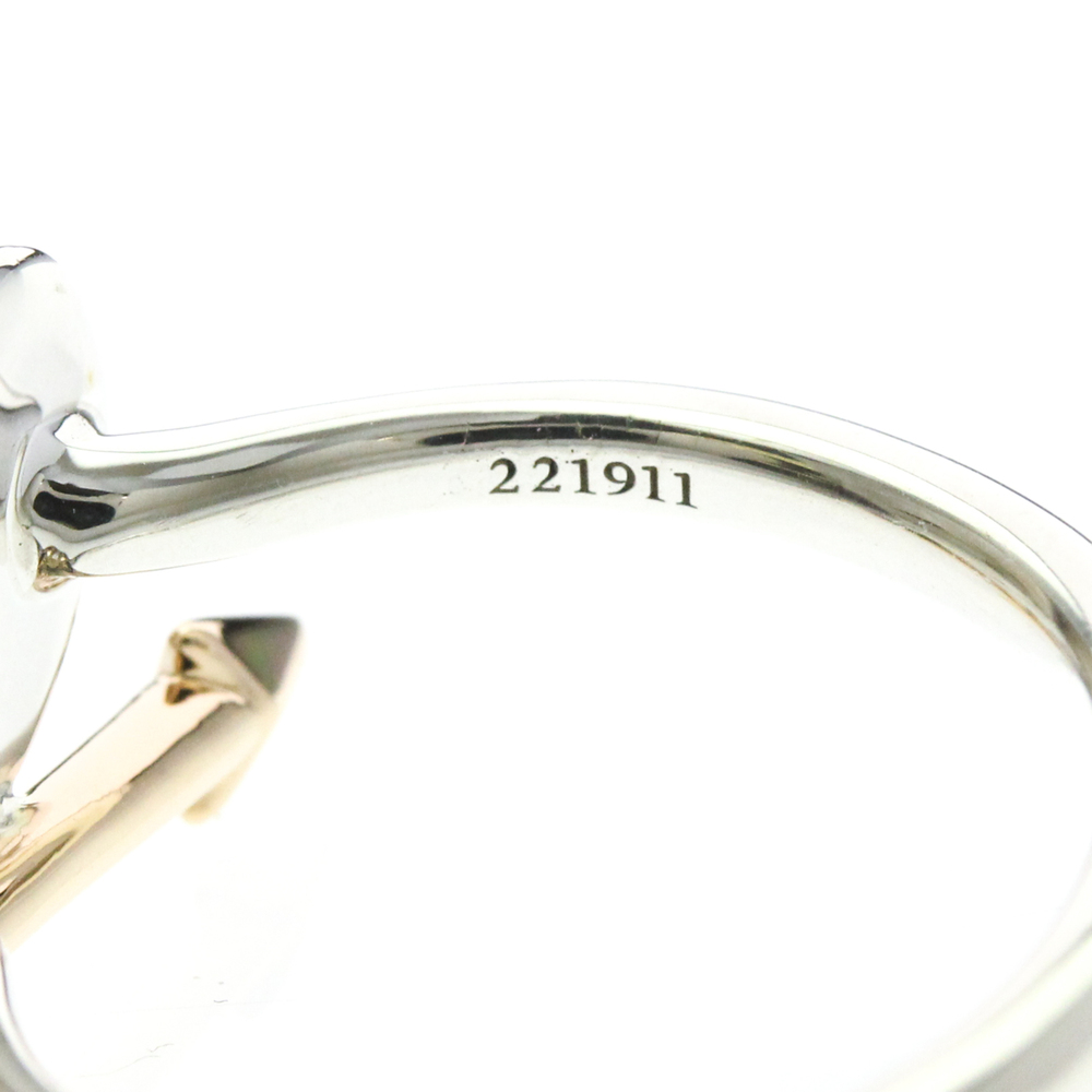 Tiffany Lovestruck Ring Pink Gold (18K),Silver Fashion No Stone Band Ring Sil... - Picture 6 of 11